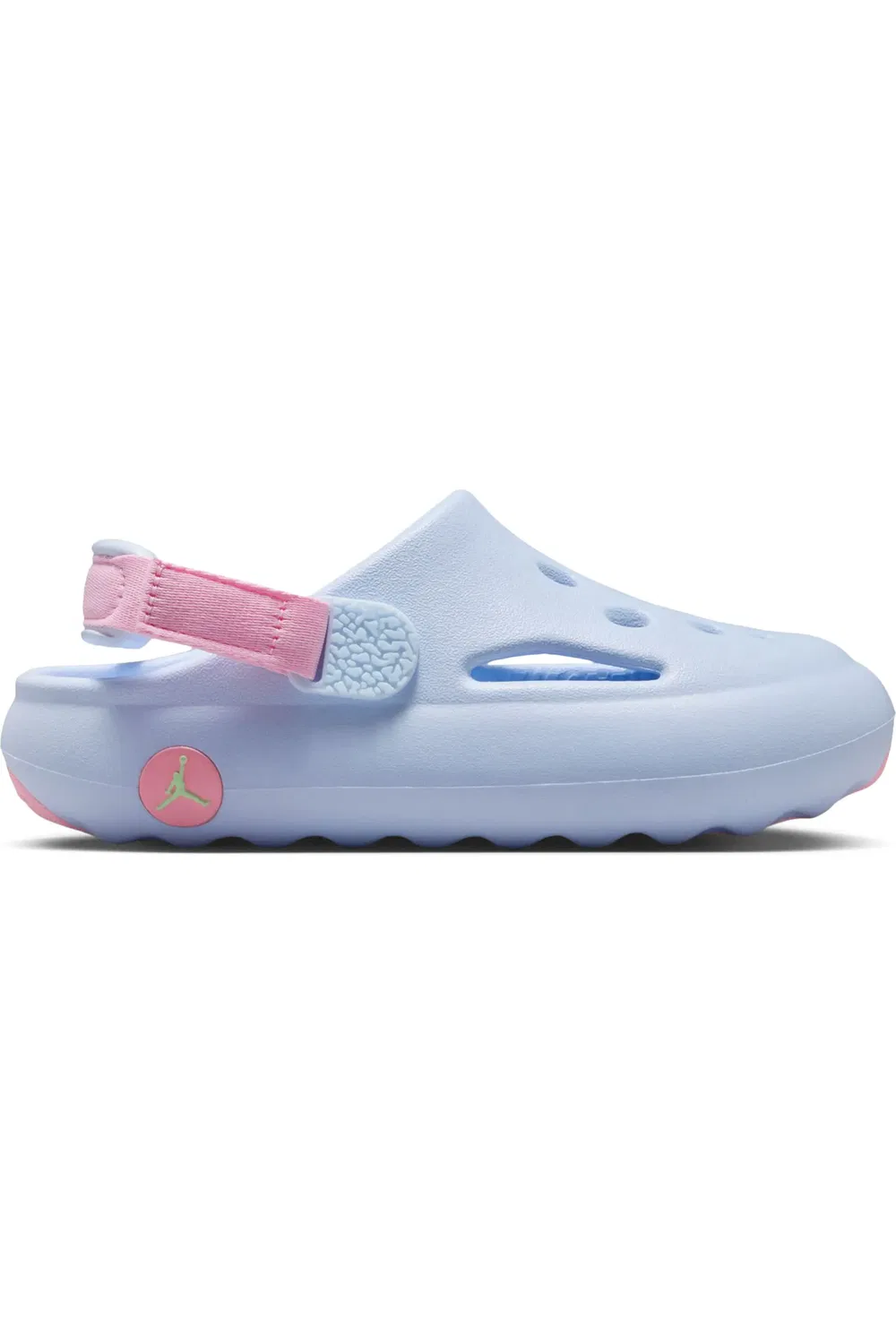 Детские сандалии водонепроницаемые Hydrip Foam Jordan, Half Blue/Green/Soft Pink — фото 2