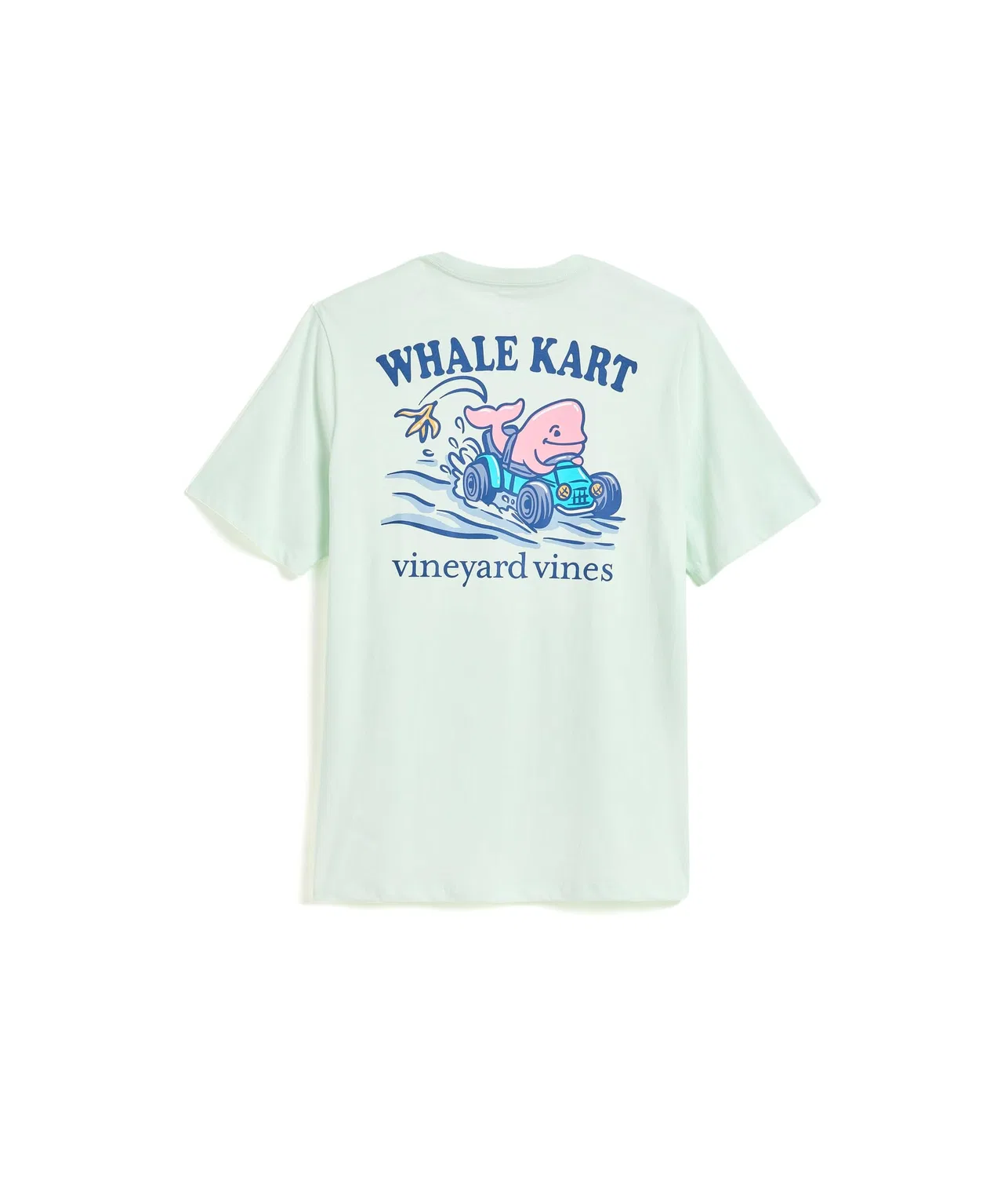 Футболка с коротким рукавом Whale Kart (для малышей/детей постарше) Vineyard Vines Kids, Aqua Glass — фото 2