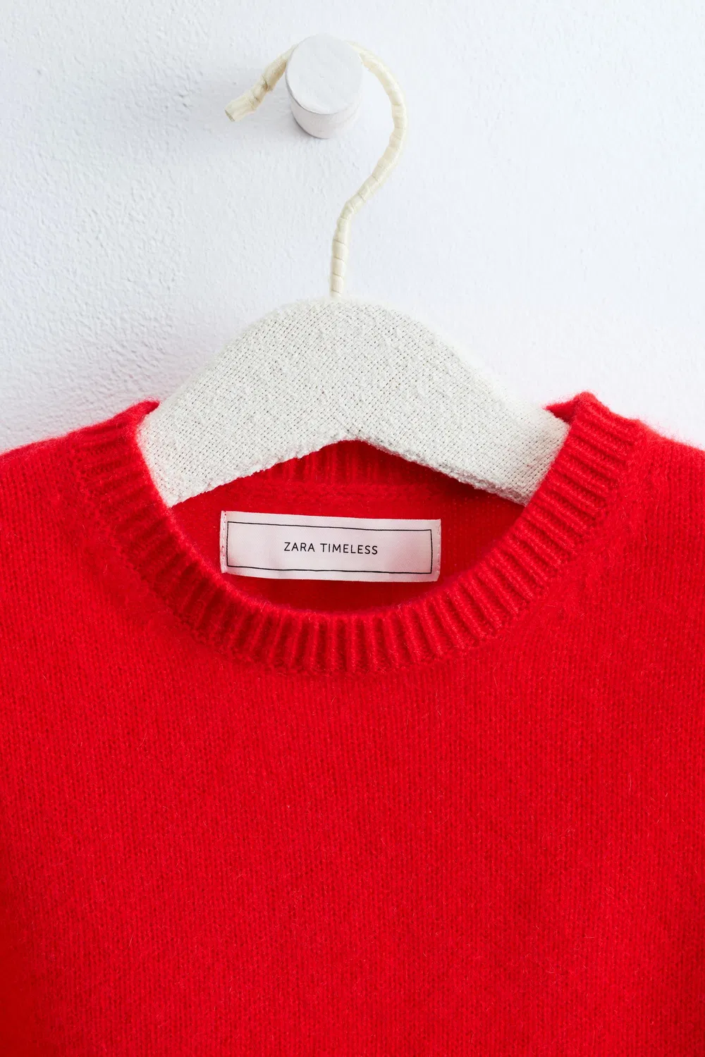 ZARA TIMELESS - Свитер из 100% кашмира, Red — фото 4