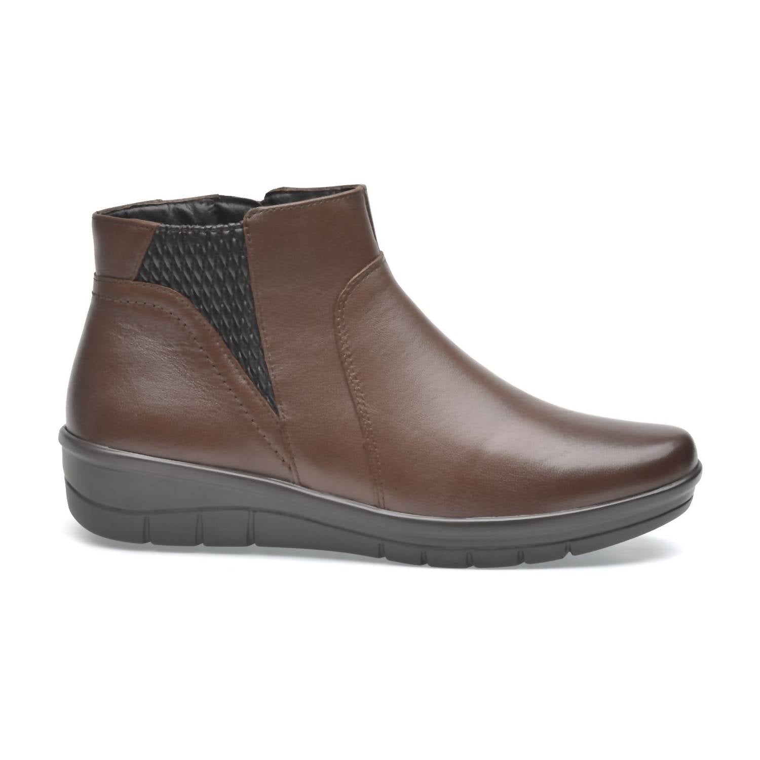 Ботинки Dora из овчины в цвете Barista Brown Pazstor