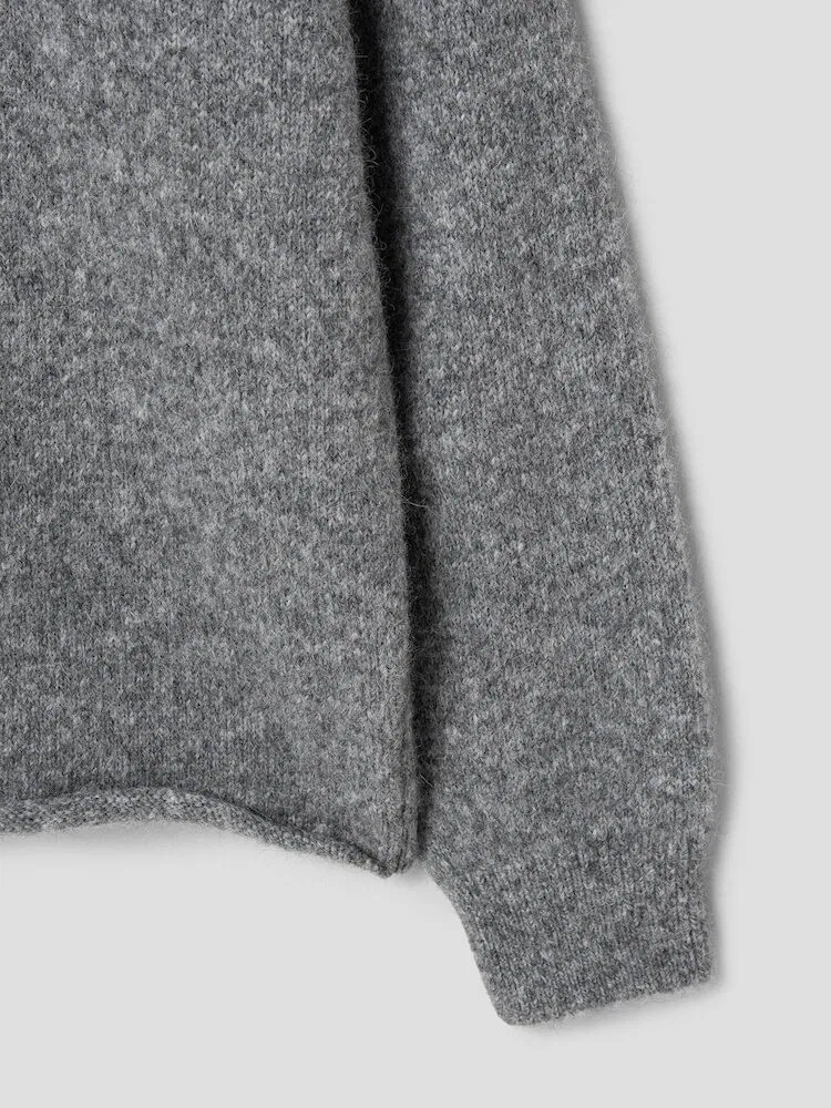 Свитер с логотипом JACQUEMUS, Grey — фото 4