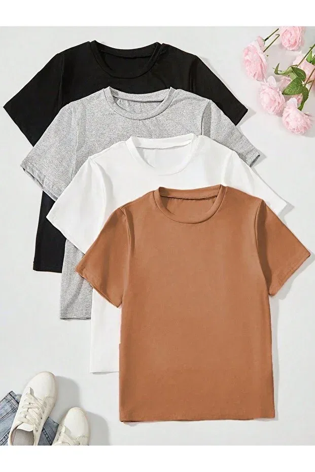 Детский комплект футболок с круглым вырезом Daxis Sportwear Company, Set 3