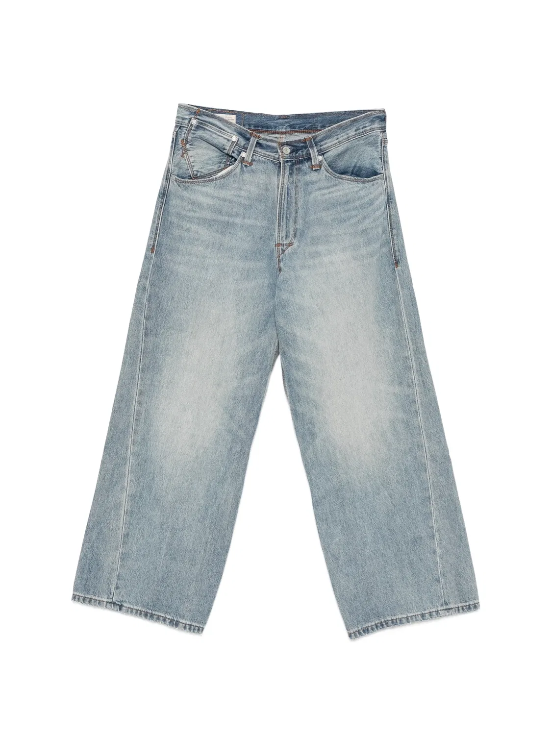 Джинсы широкого кроя, синие Levi's, синий