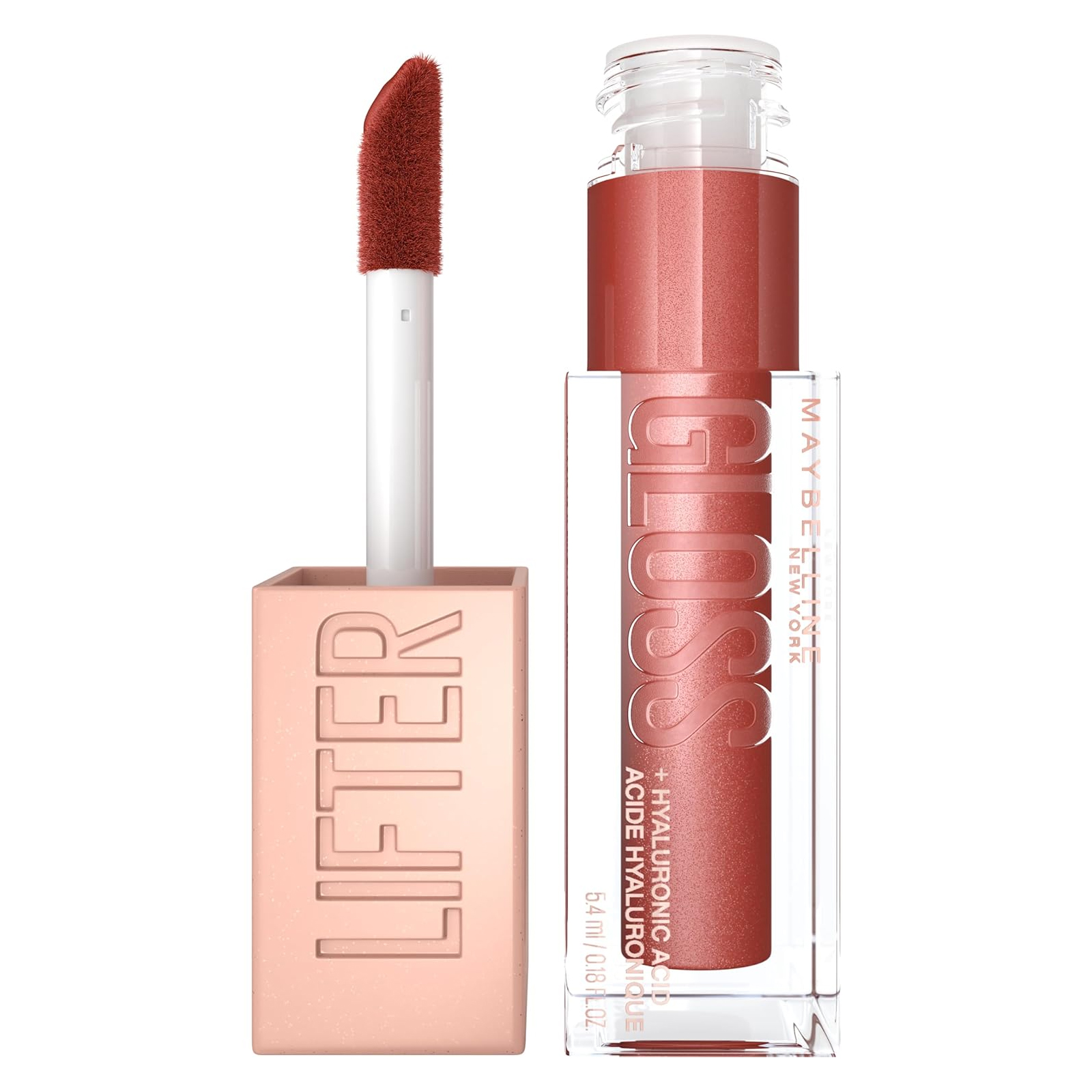 

Блеск для губ Maybelline New York Lifter Gloss With Hyaluronic Acid, 016 Rust
