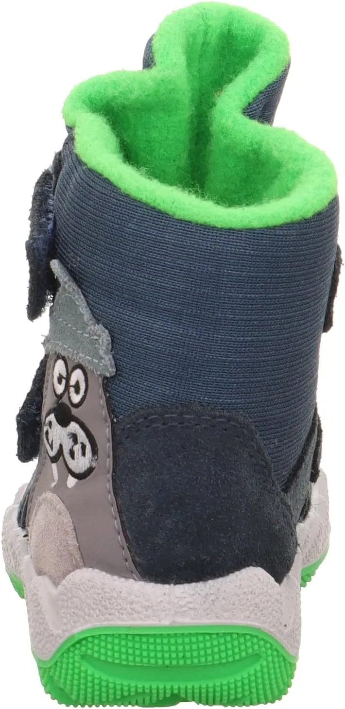 Детские ботинки зимние Modern Snow Boot Superfit, Blue And Green — фото 3