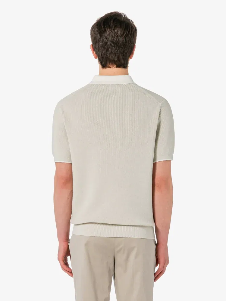 Свитер-поло LACOSTE, Beige — фото 3