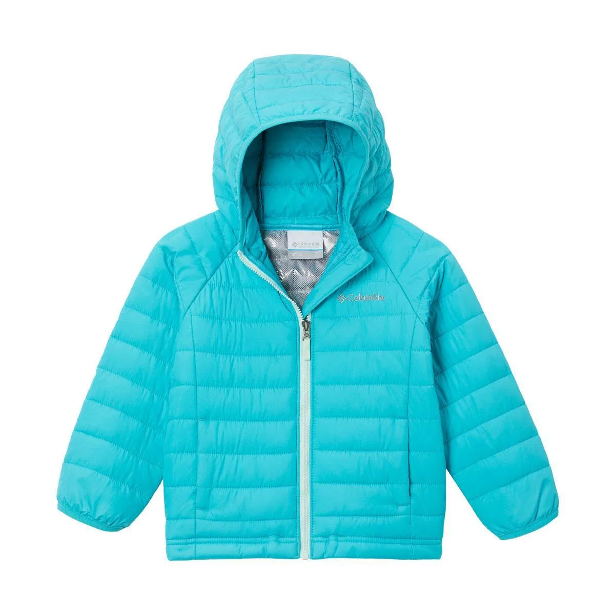 Куртка детская утепленная с капюшоном Powder Lite Columbia, Geyser