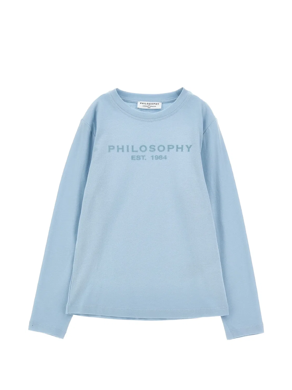 Свитер с логотипом Philosophy Di Lorenzo Serafini Kids, синий