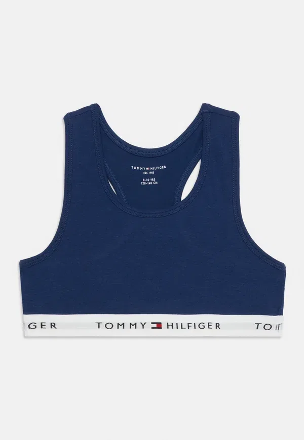Комплект бюстье из 2 штук с принтом Tommy Hilfiger, темно-синий — фото 3