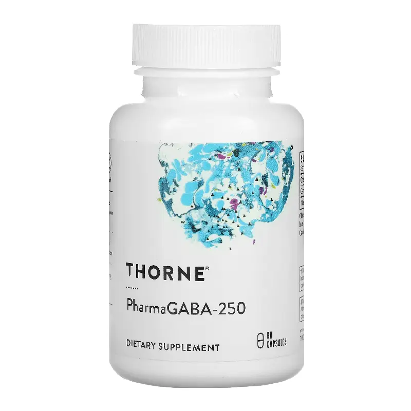 

Pharma GABA Thorne Research 250 мг, 60 капсул