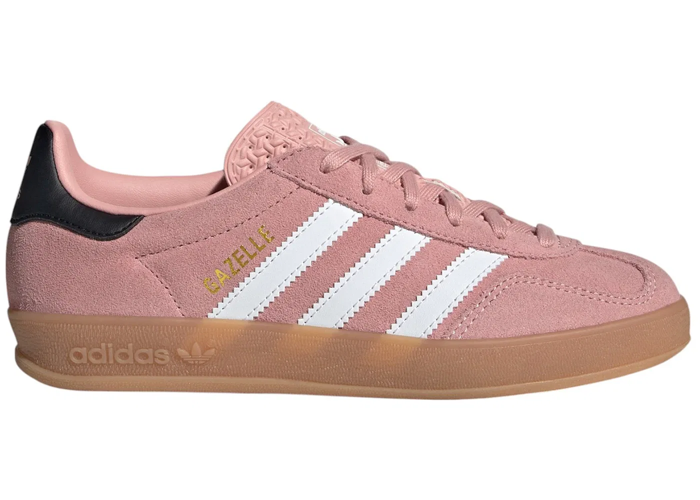 Детские кроссовки Lifestyle с замшевым верхом Adidas Gazelle Indoor, Wonder Mauve/Cloud White/Core Black