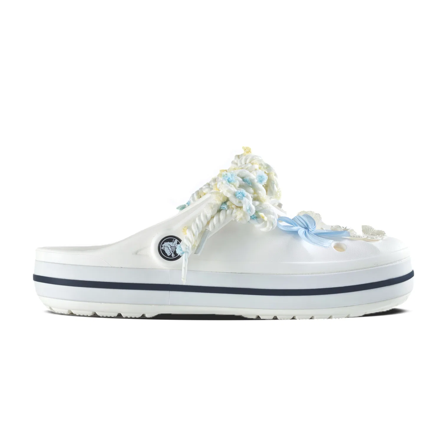Детские сабо Bayaband Clog Unisex Crocs, Белый — фото 3