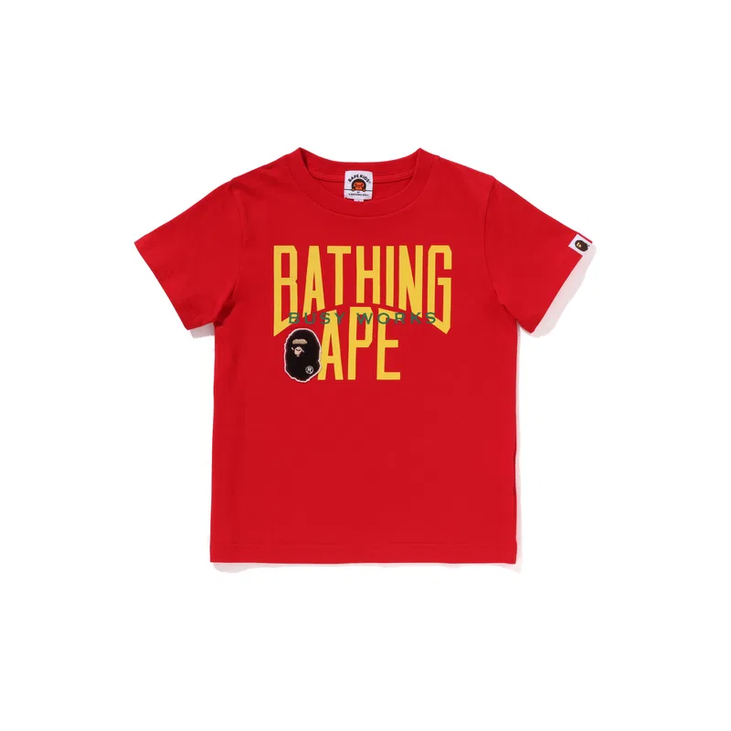 Футболка детская, A BATHING APE, Red