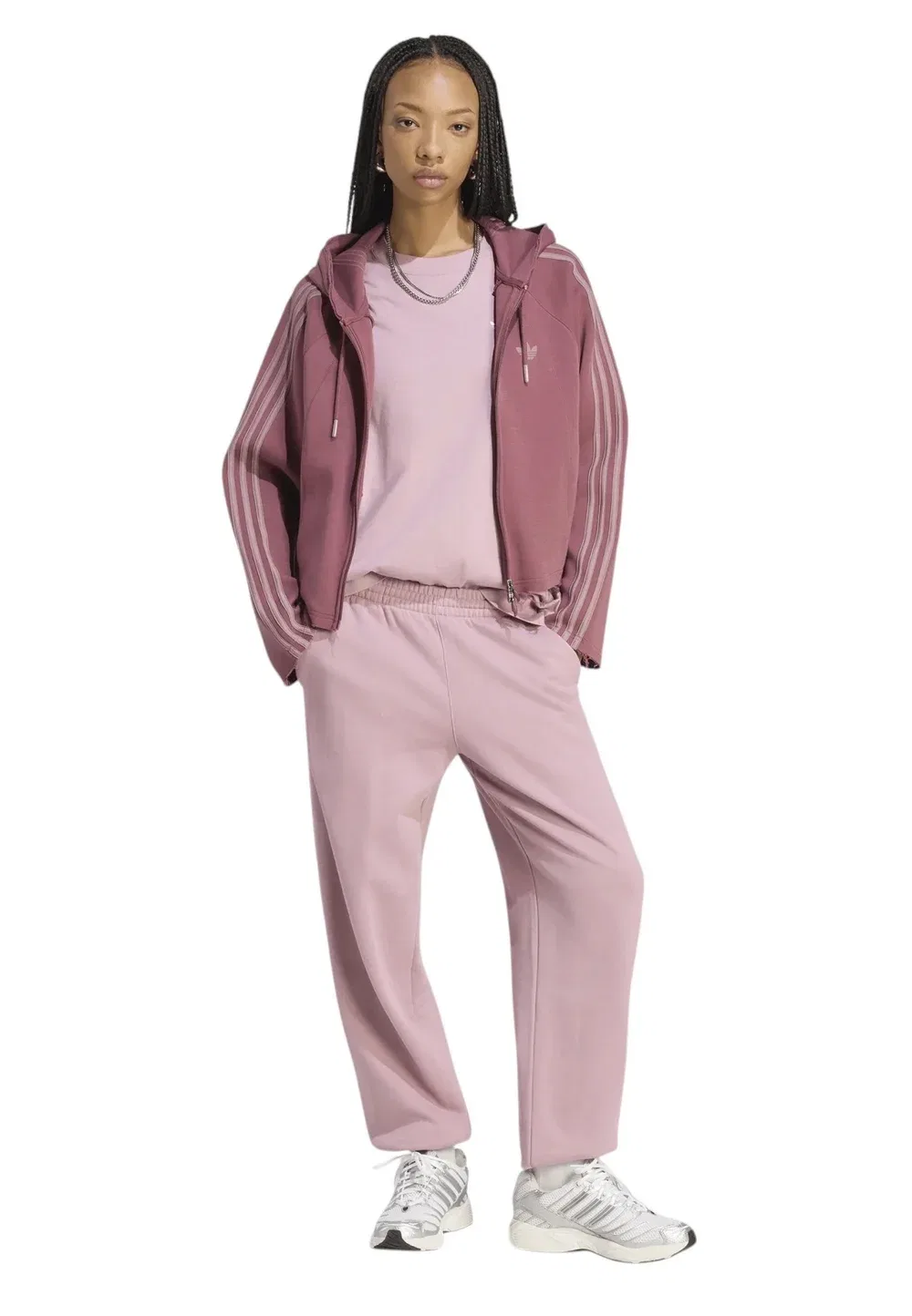 Толстовка Sst 2.0 c с капюшоном и застежкой-молнией Adidas Originals, Viola — фото 3
