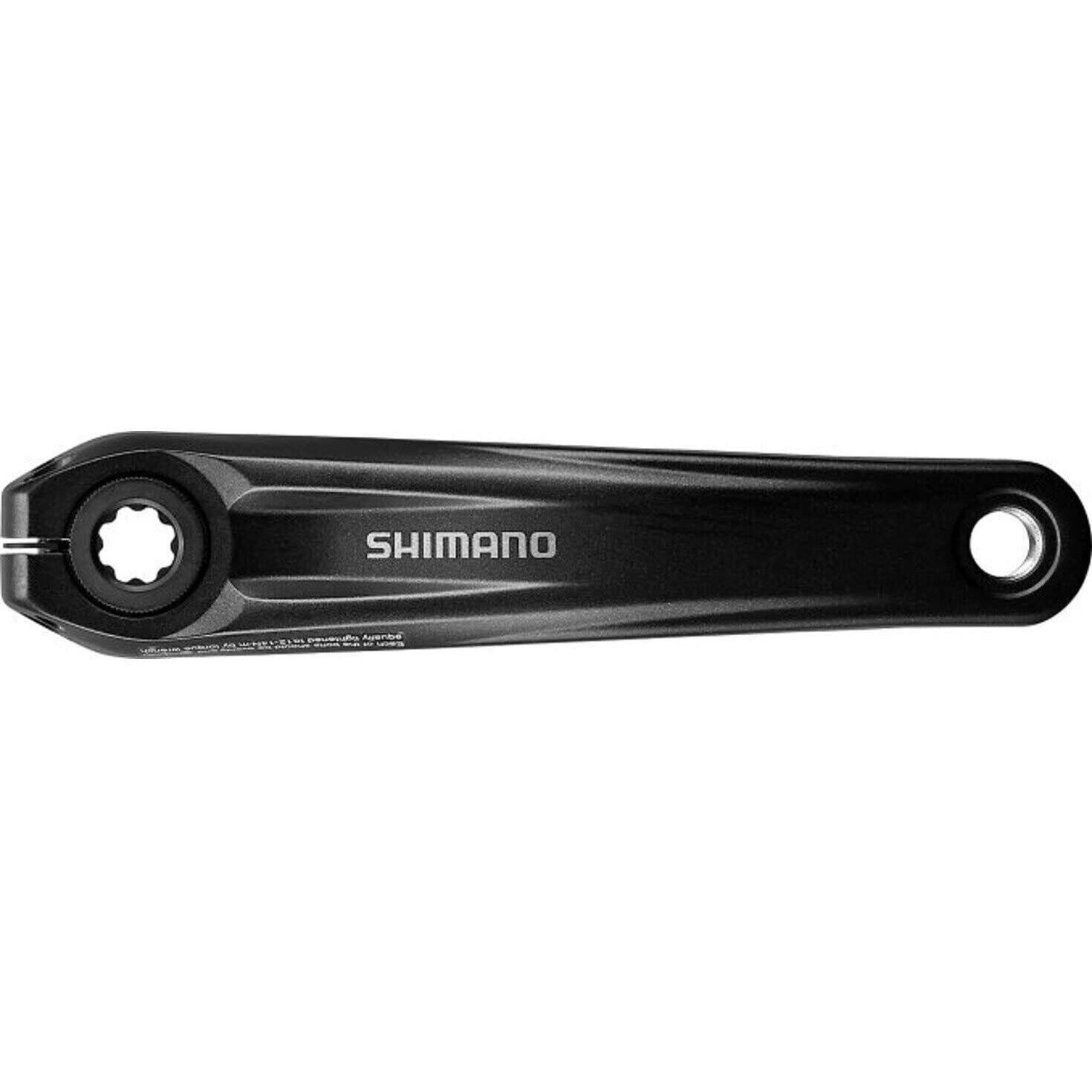 

Правый шатун Shimano FC-E8000, черный / черный / черный