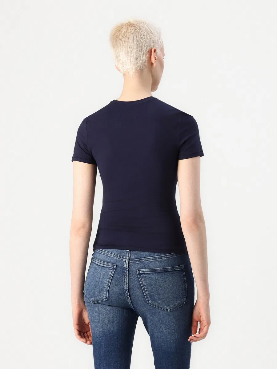 Толстовка GAP темно-синего цвета — фото 3