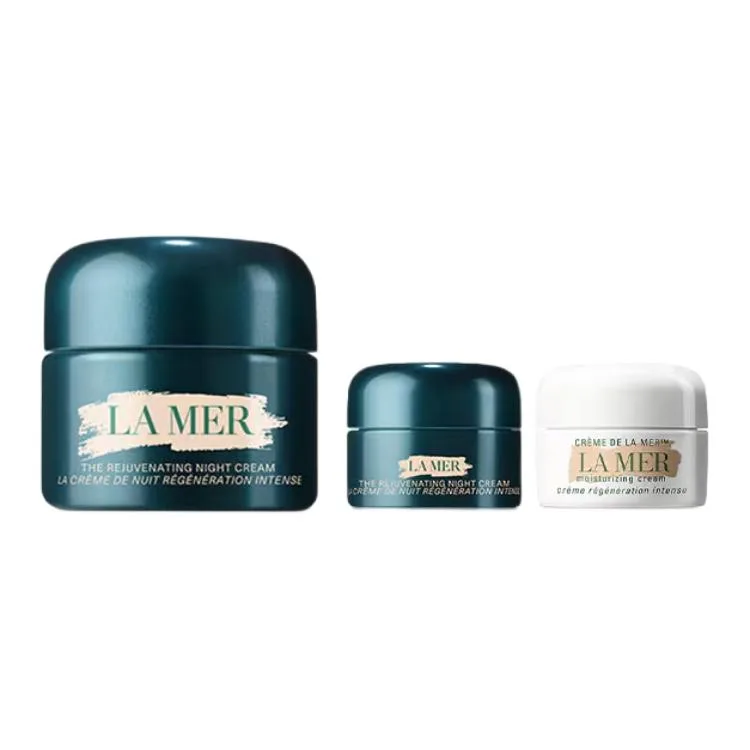 LA MER Набор увлажняющего крема для лица Classic Rich, Three-Piece Set: Intense Revitalizing Night Cream 30ml+Cream 3.5ml+Night Cream 3.5ml