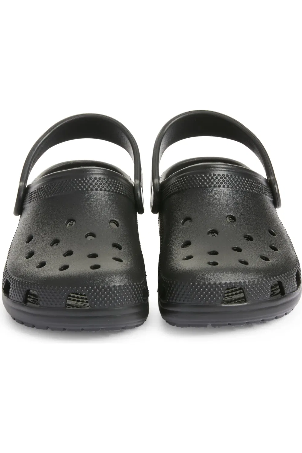 Детские клоги легкие Croslite Classic Clog CROCS, черный — фото 4