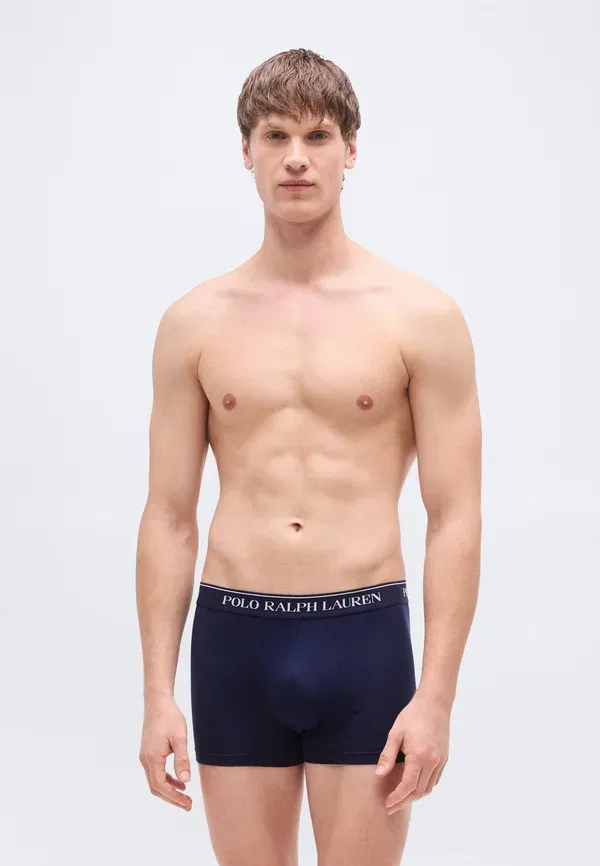 Боксеры 3 шт Polo Ralph Lauren, красный/темно-синий/оливковый — фото 4