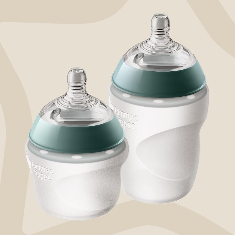 Бутылочки для кормления 2 шт. по 265 мл Tommee Tippee Silicone, прозрачный — фото 4