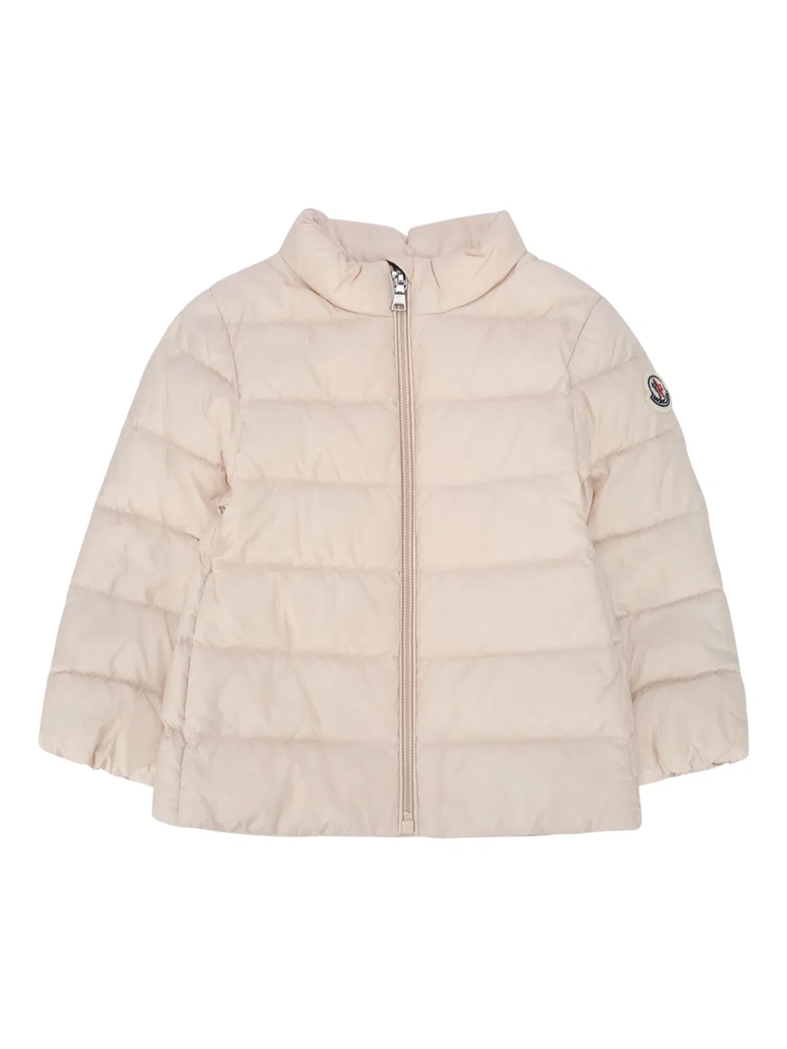 Moncler Пуховик светло-кремового цвета