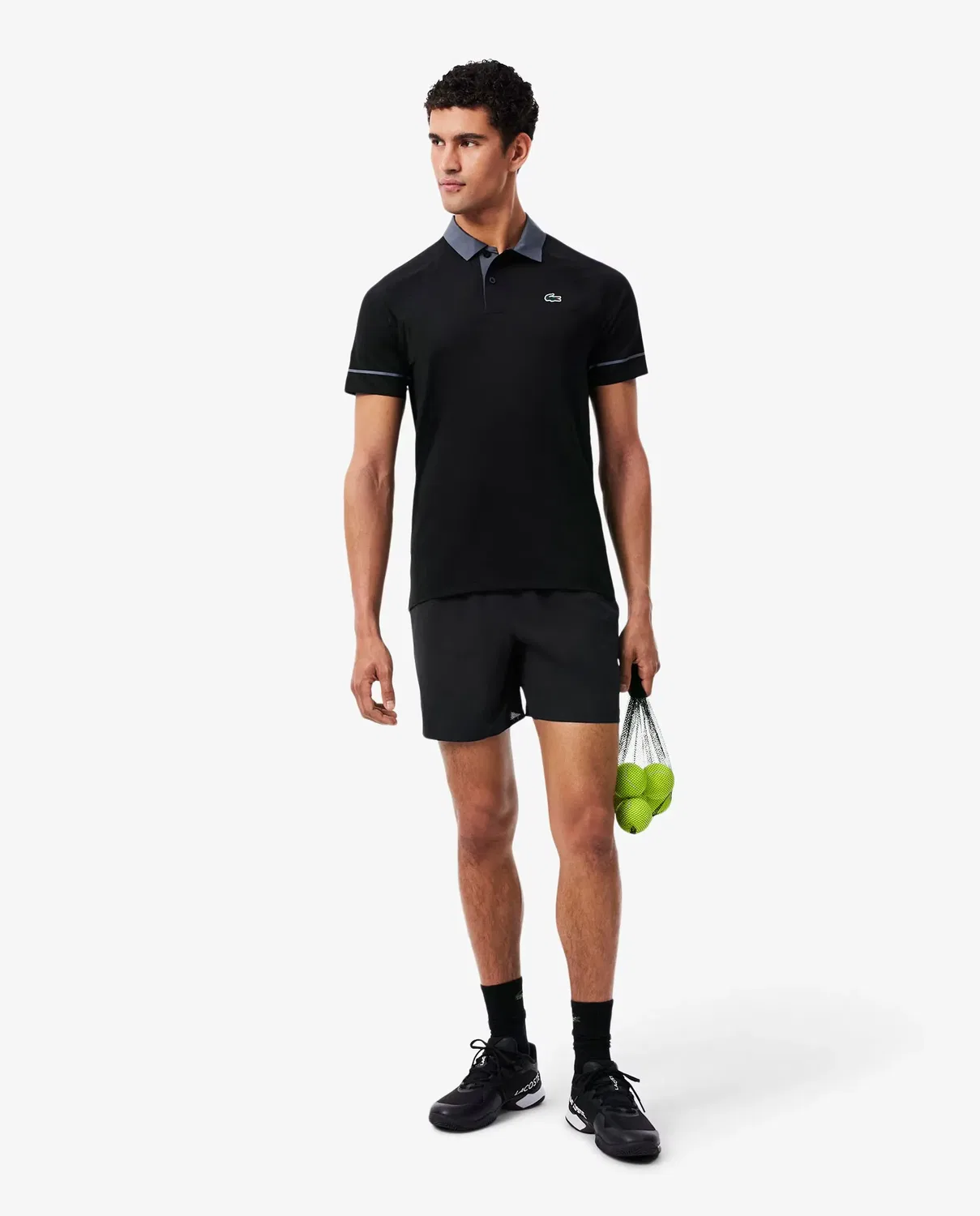 Мужские шорты Lacoste, Negro — фото 4