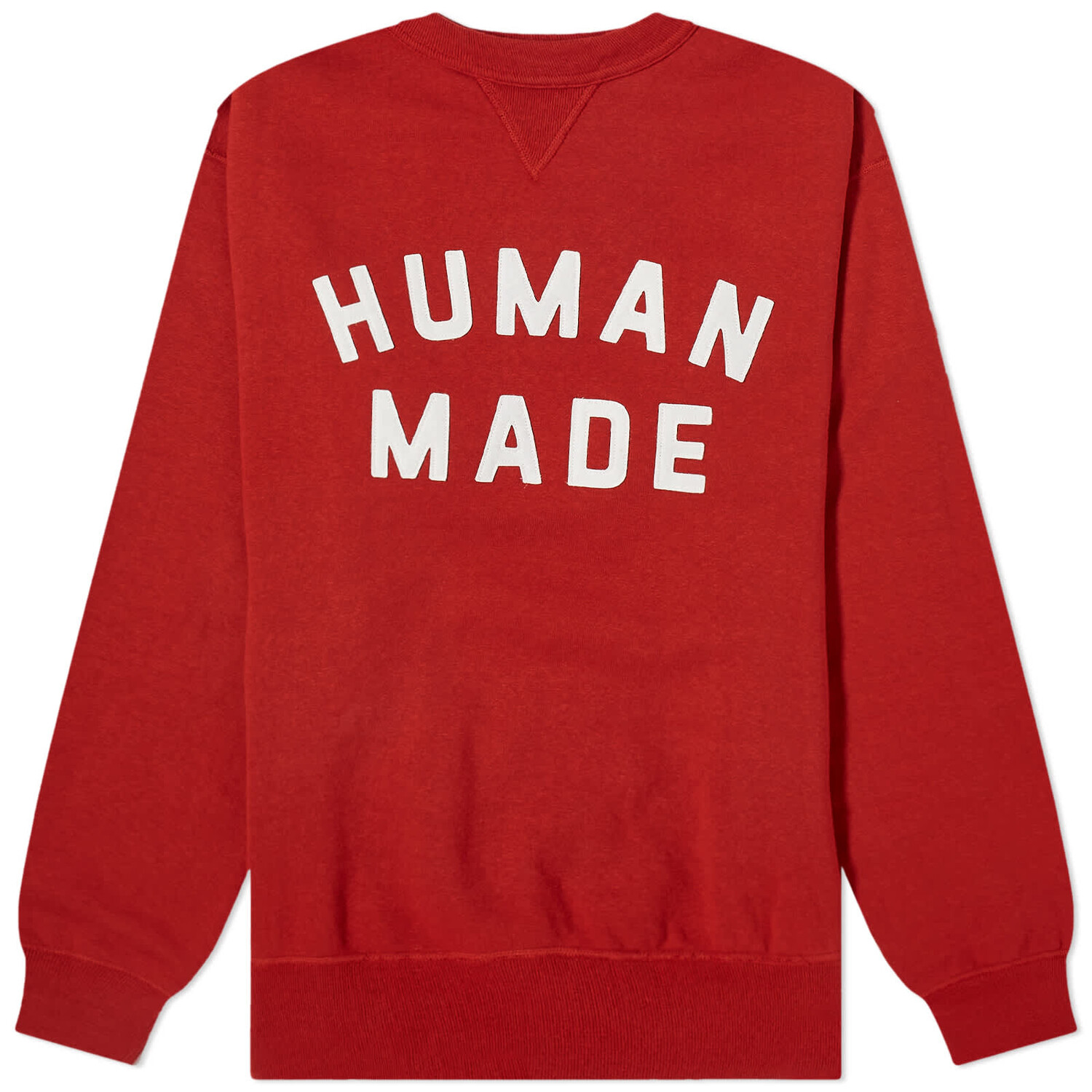 

Свитшот Human Made Logo, цвет Red
