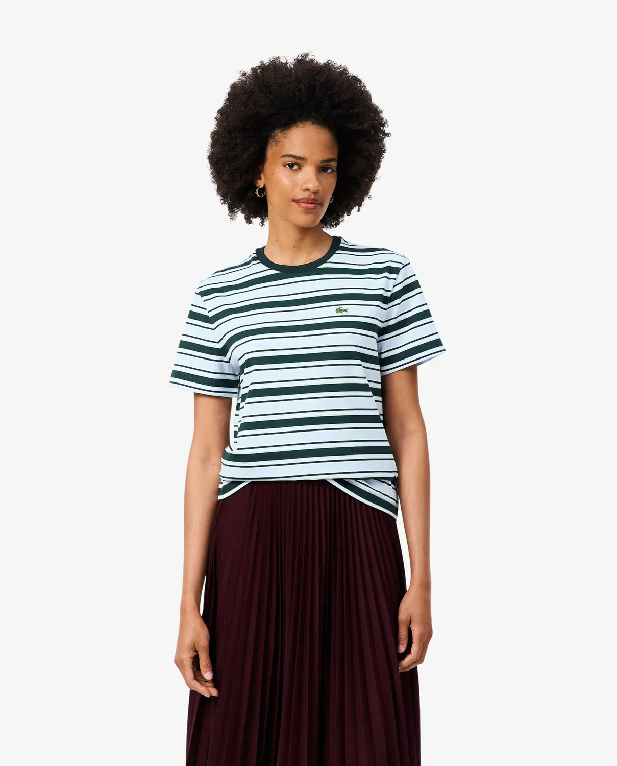 Футболка Lacoste Verde, Классическая, Зеленая