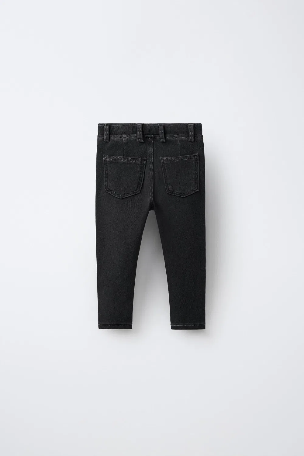 Джинсовые леггинсы ZARA, Black — фото 2