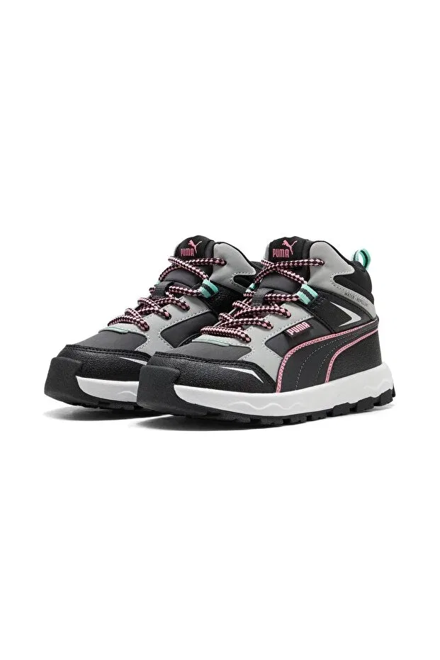 Детские ботинки для девочек с принтом Evolve Trail PS Puma, Gray