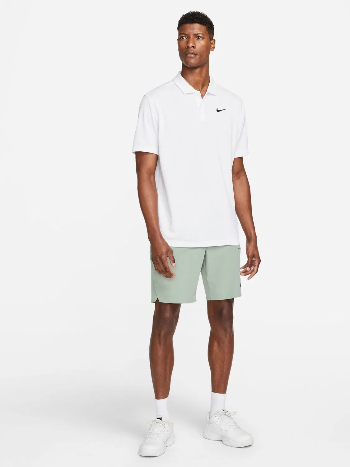 Поло Nike Dri-FIT Victory, белый — фото 3