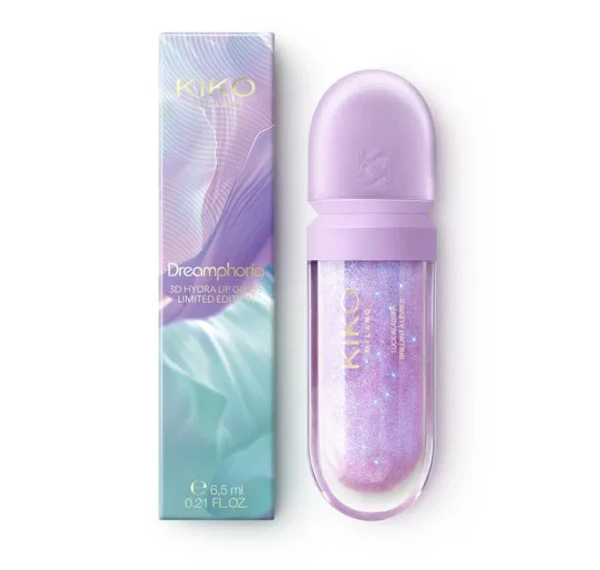 Блеск для губ KIKO Milano Dreamphoria 3D Hydra Lip Gloss Limited Edition, 6.5 мл, Heather Navy