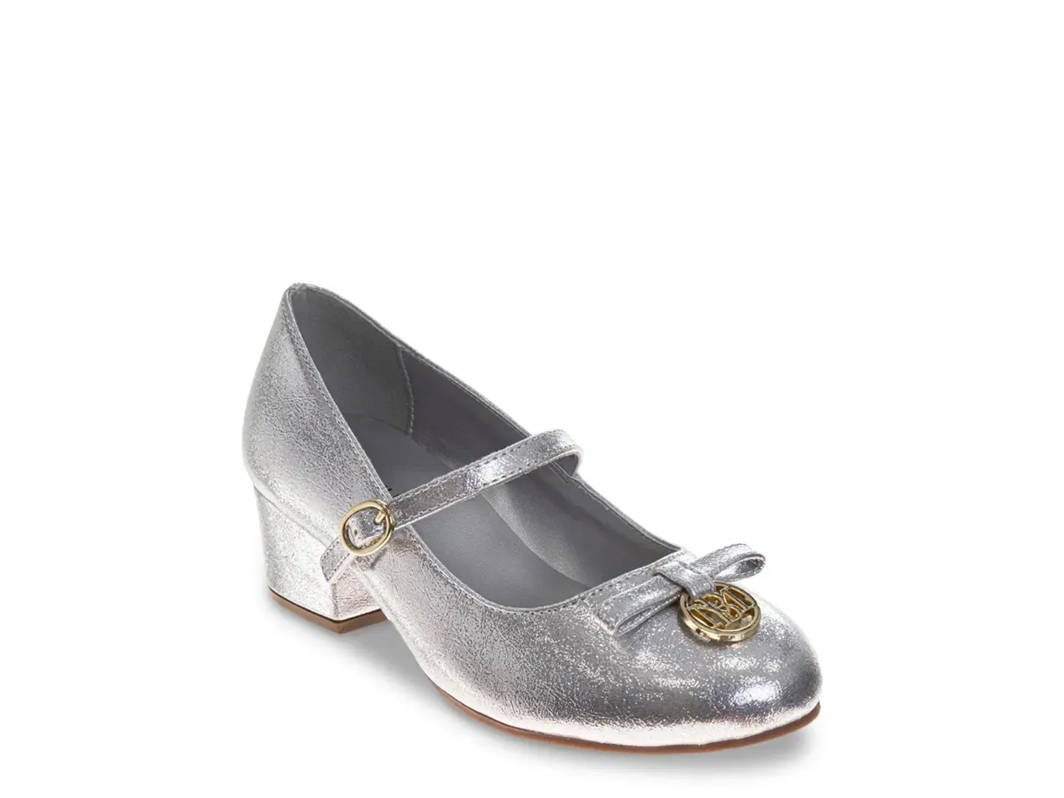 Туфли Classic Charm Pump, Badgley Mischka, серебристый металлик