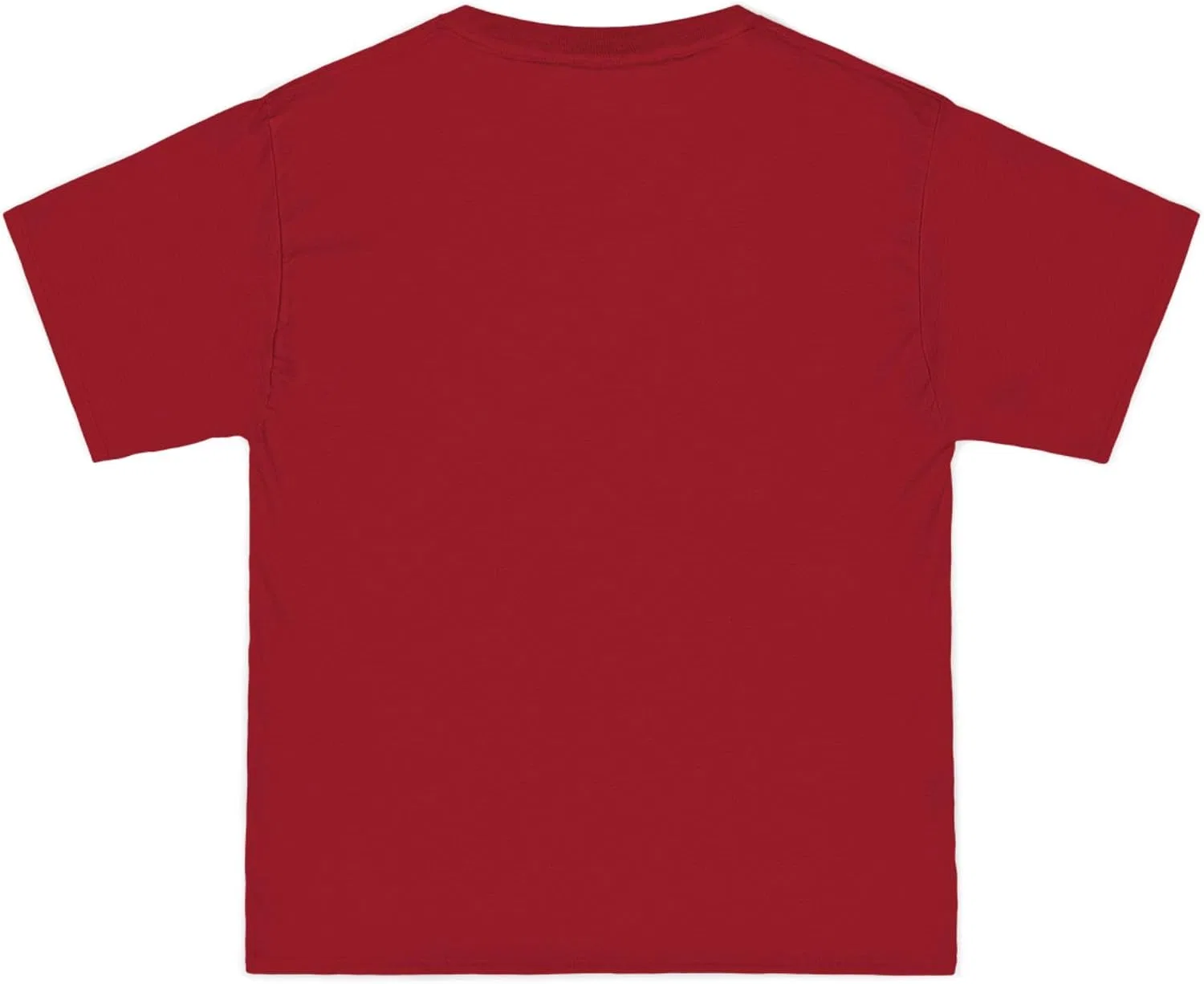 Мужская футболка с принтом Beefy-T Hanes 5180, Deep Red — фото 3