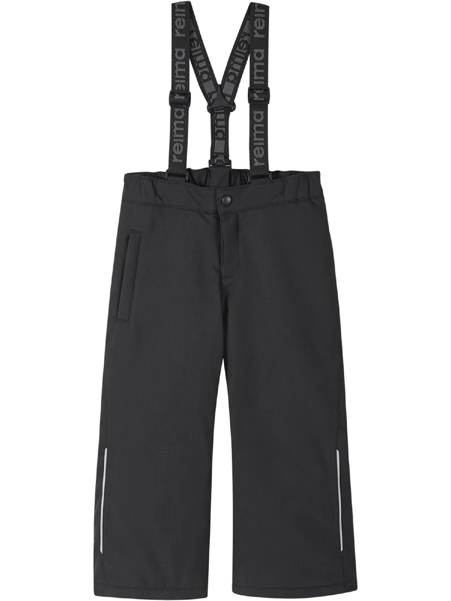 Брюки для активного отдыха Reima Regular Outdoor Pants 'Loikin' черного цвета