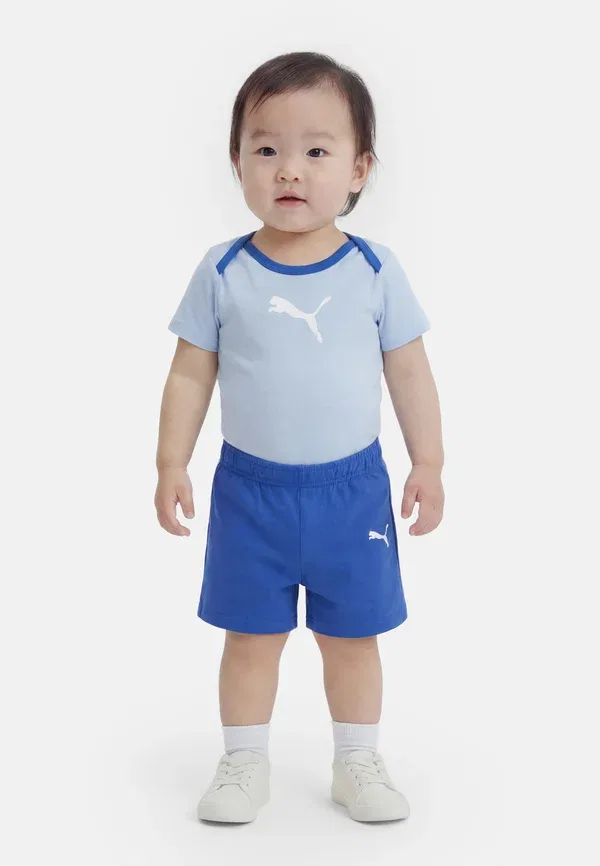 Комплект для новорожденных хлопковый Puma, синий
