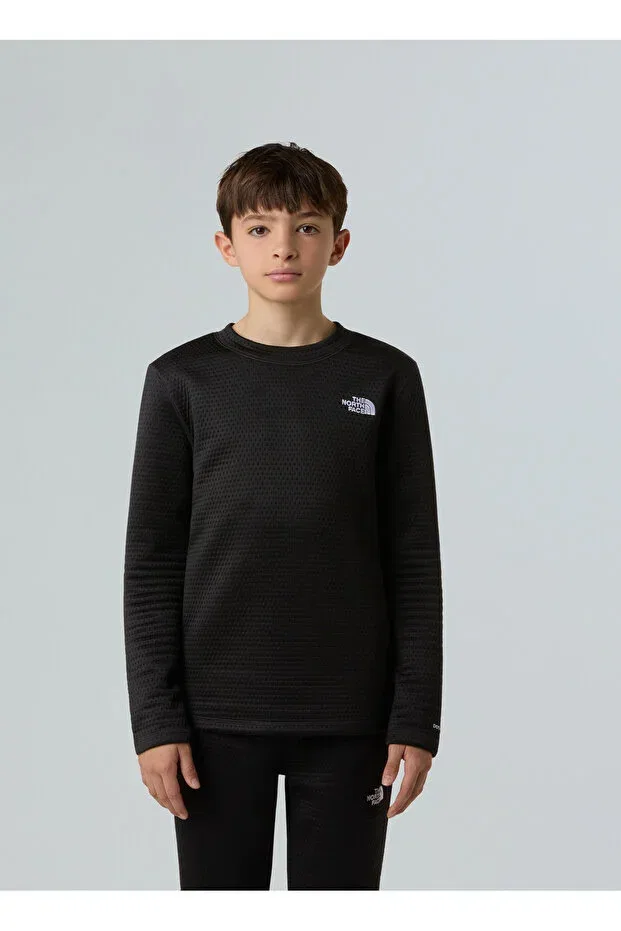 Детское термобелье для мальчиков с длинным рукавом The North Face, Black
