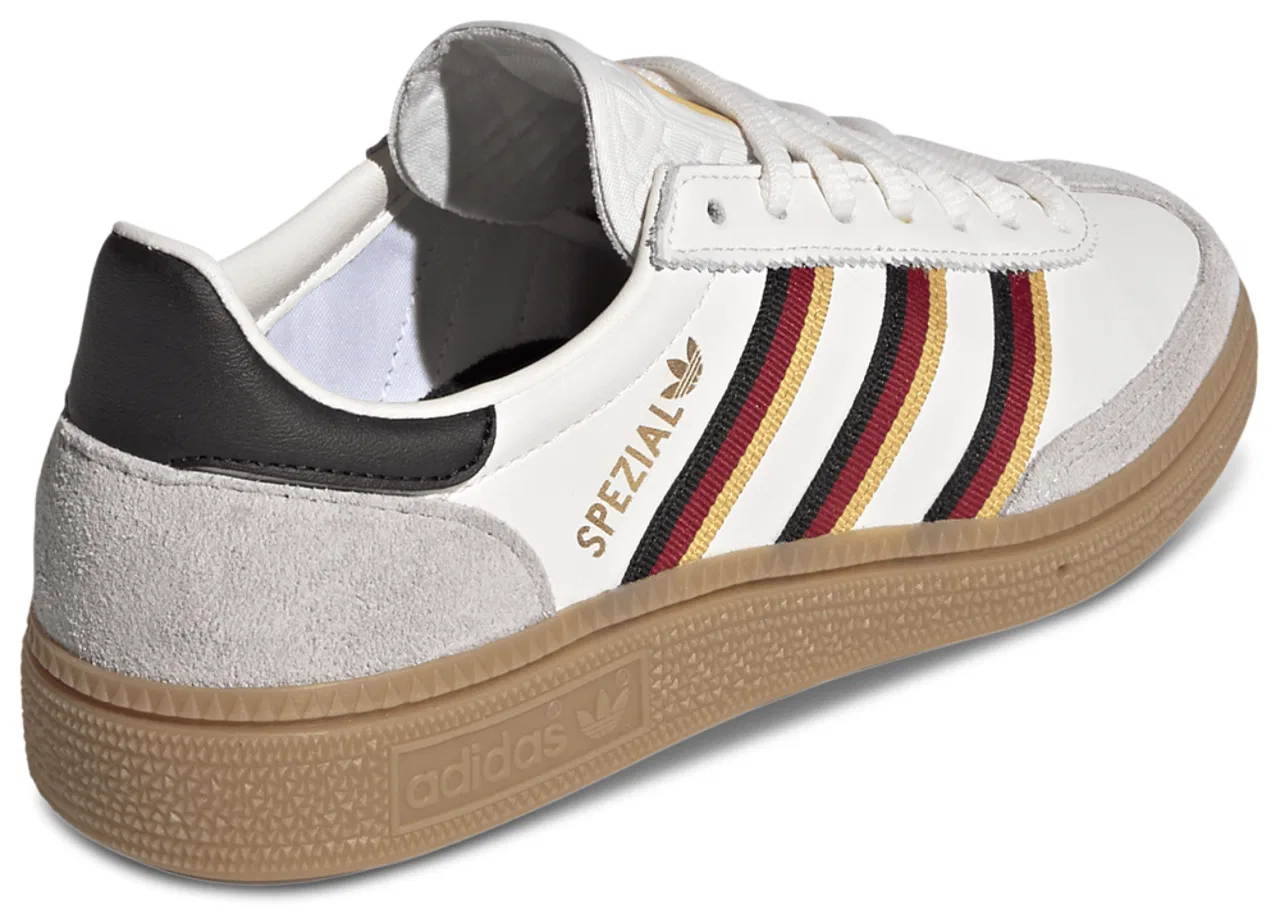 Кеды для мальчиков Handball Spezial Adidas, белый/желтый — фото 3