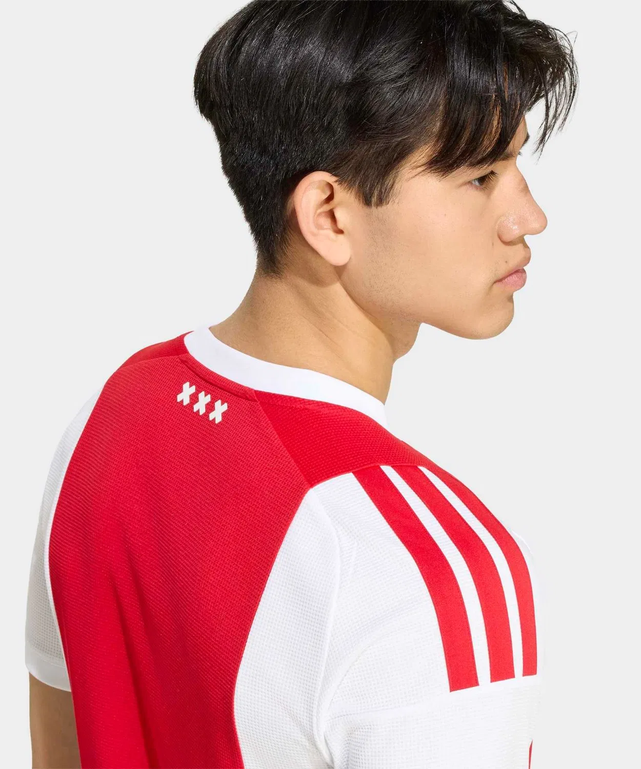 Мужская футболка с принтом Ajax Amsterdam 26/27 Home Jersey Adidas, White — фото 4