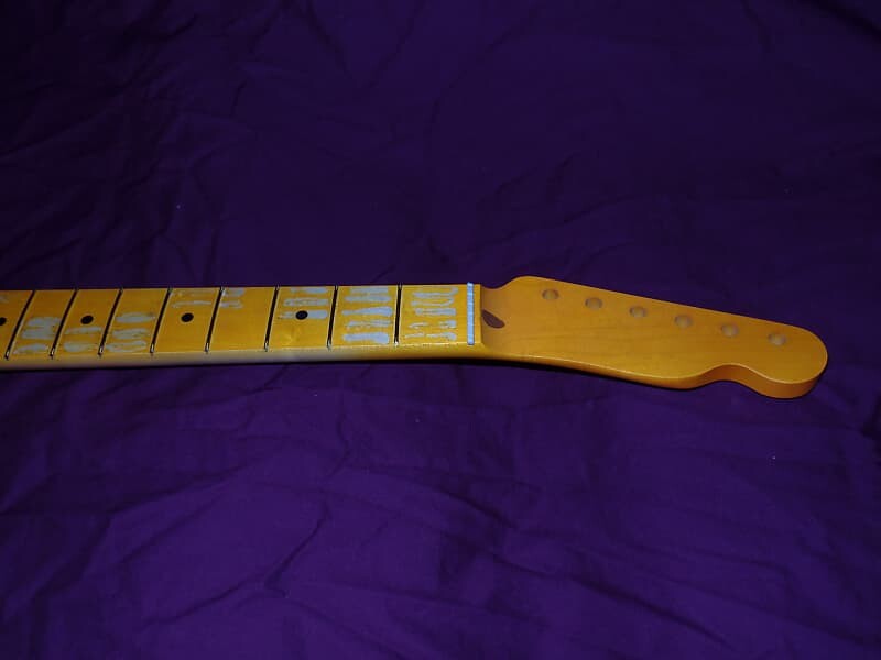 

Jumbo Fret Relic 9.5 Fat C Vintage Telecaster Allparts Fender Licensed Maple Neck Fender Licensed Telecaster Neck
