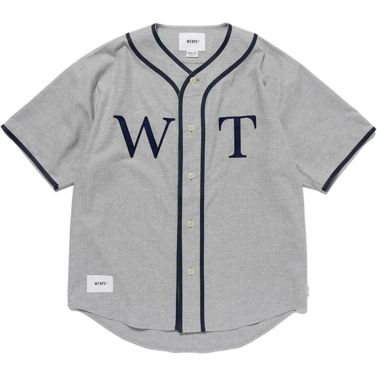 Детская футболка хлопковая SS26 LEAGUE/SS/COTTON. TWILL T Shirt WTAPS