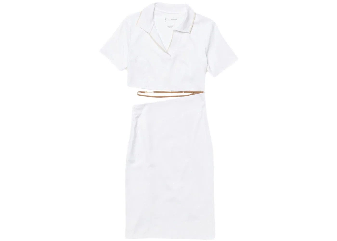 Женское поло Nike x Jacquemus La Robe Polo White