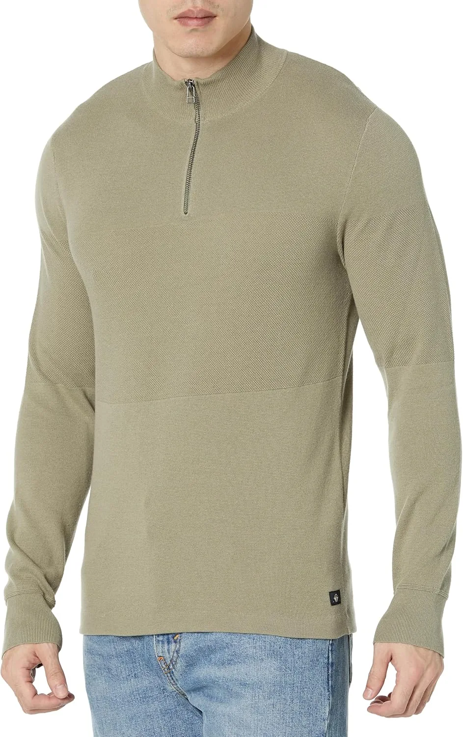 

Свитер мужской с длинным рукавом и молнией на четверть DOCKERS