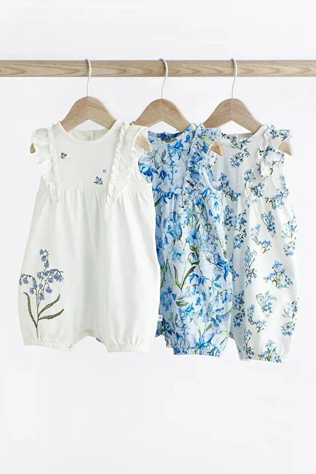 Детский комплект боди-комбинезонов хлопковый Next Baby, Mixed Color
