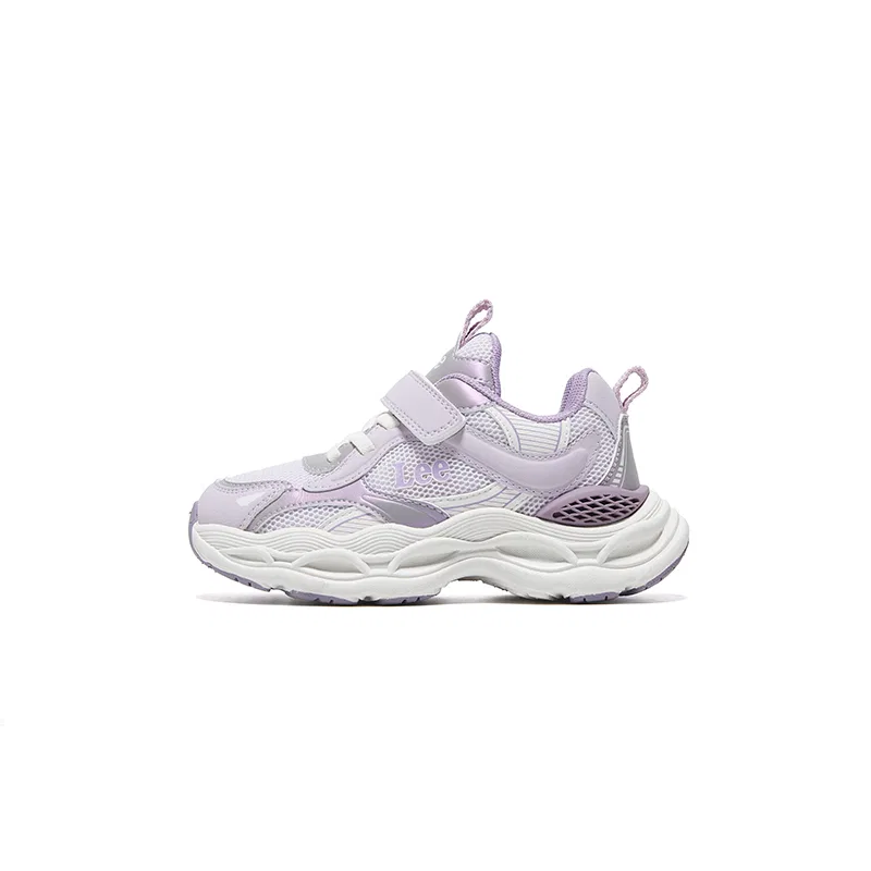 Детские кроссовки из синтетической кожи и текстиля с низким верхом Lee, Purple