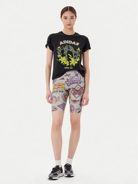 Футболка regular fit FARM Graphic Adidas, черный — фото 2