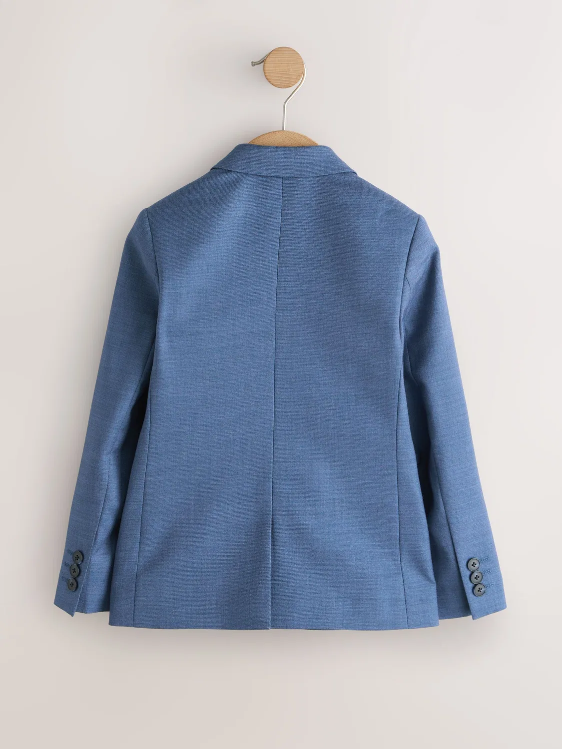 Пиджак однобортный, Tailored Fit, Blue Skinny Fit Suit Jacket Next, синий — фото 4