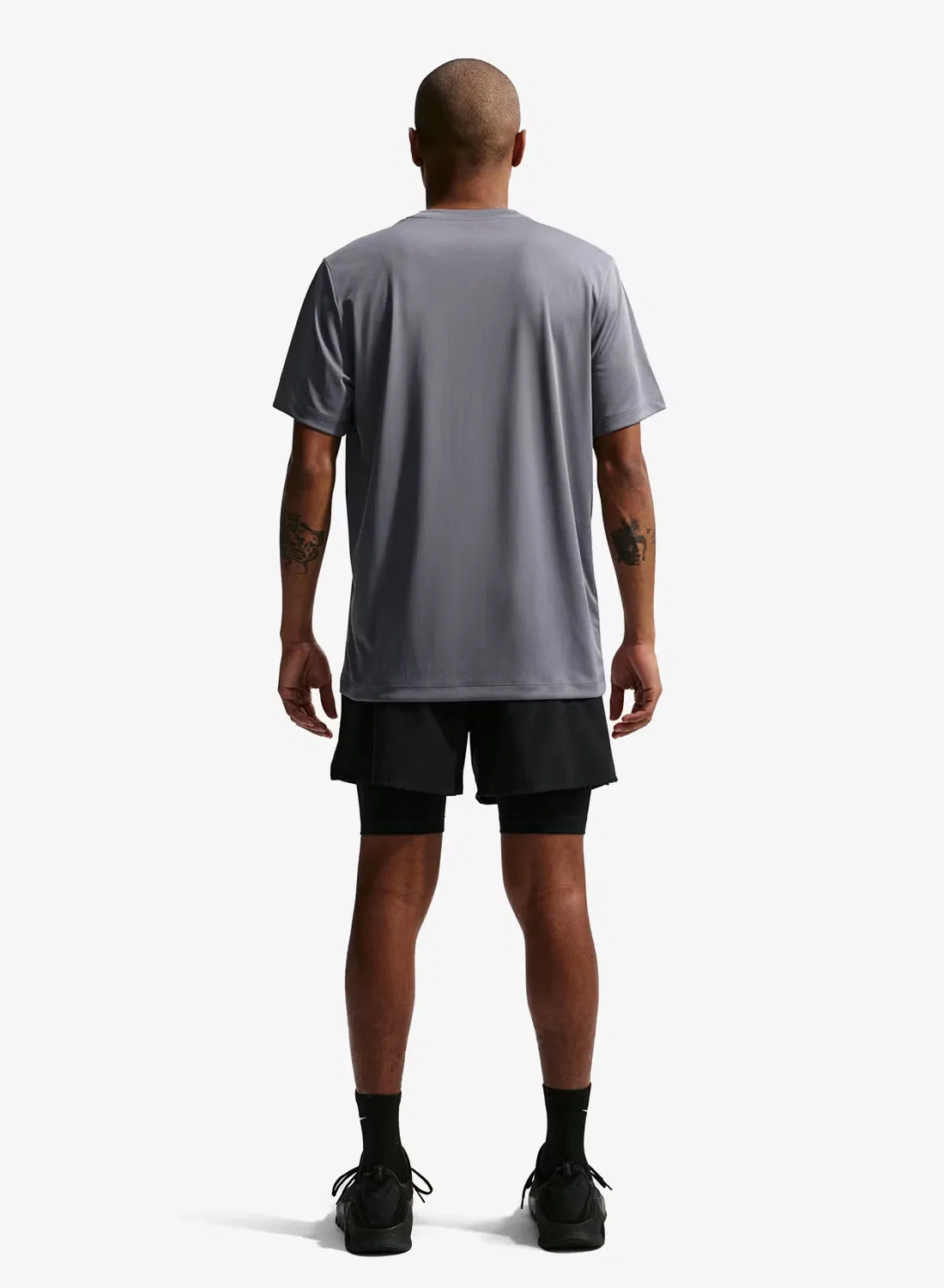 Футболка с технологией Dri-FIT Nike, серый — фото 2