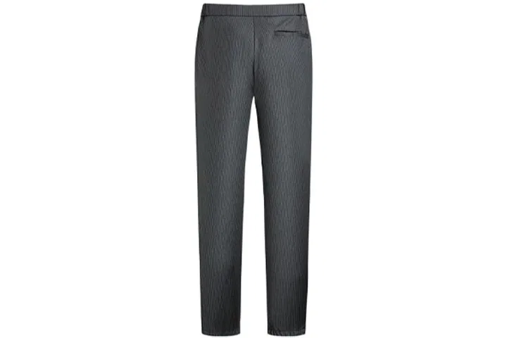 Мужские брюки повседневные с зауженным кроем EMPORIO ARMANI, Dark Gray — фото 3