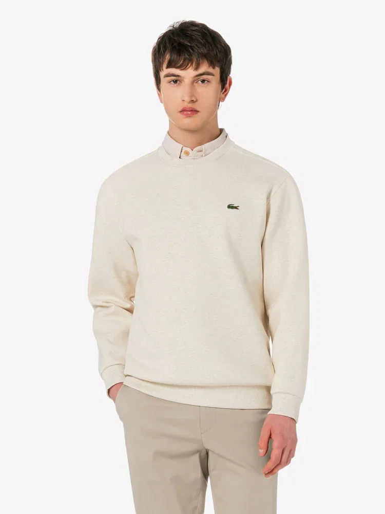 Свитшот с двойной лицевой стороной LACOSTE, Ivory